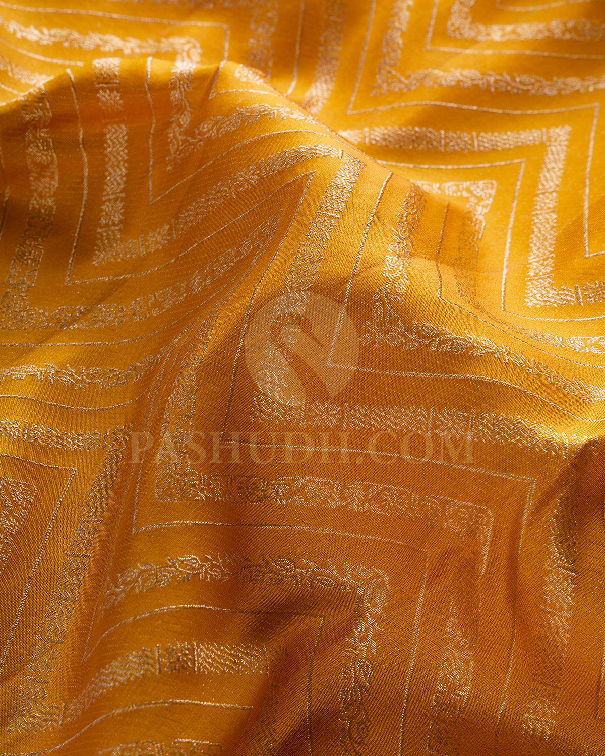 Mango Yellow And Candy Pink Kanjivaram Silk Saree - D567(B)