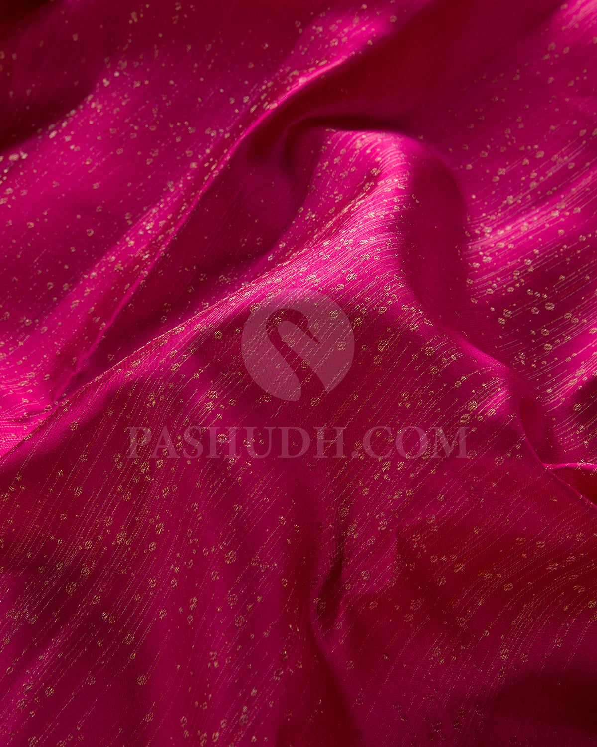 Rani Pink Borderless Kanjivaram Silk Saree - DJ305(G)