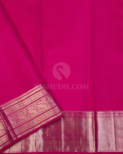 Purple Kanjivaram Silk Saree - S993 - View 3