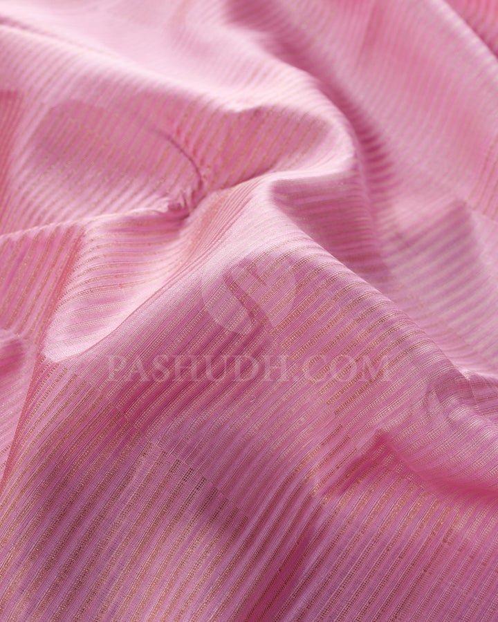 Baby Pink Kanjivaram Silk Saree - DJ341(B)