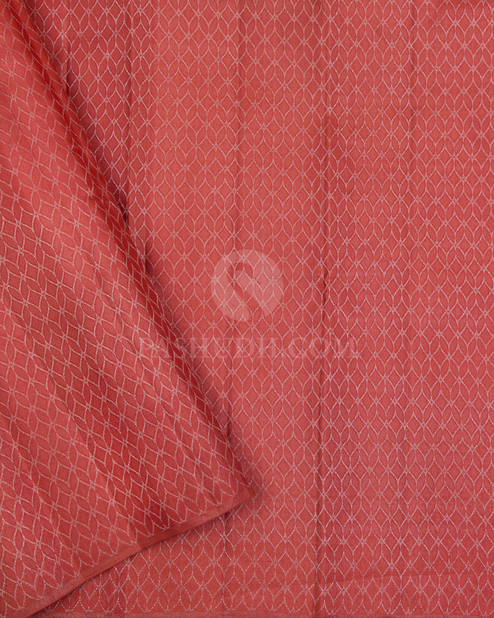 Pale Mustard Kanjivaram Silk Saree - D512(B) - View 2