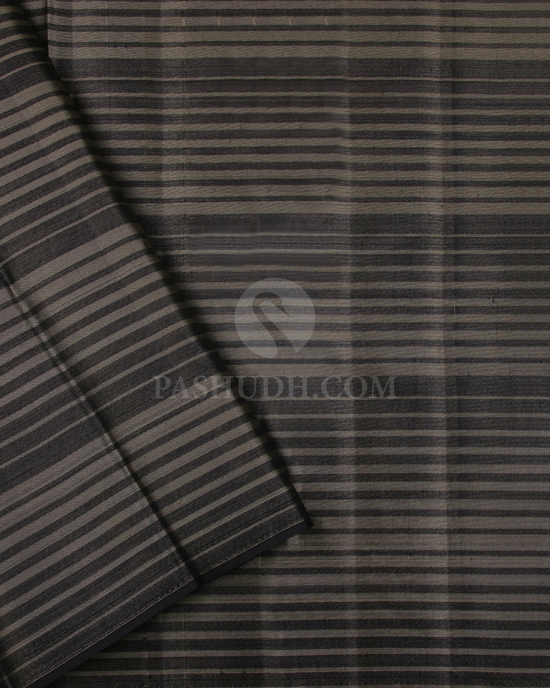 Black Kanjivaram Silk Saree - DJ305(B) - View 2