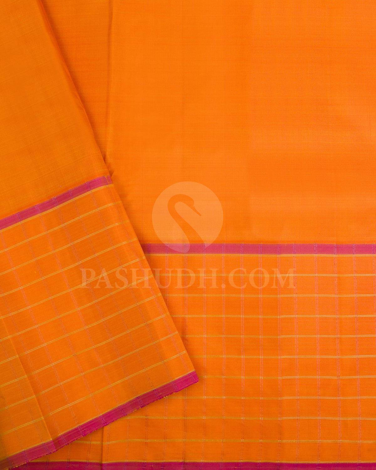 Royal Blue And Yellow Kanjivaram Silk Saree - KB6