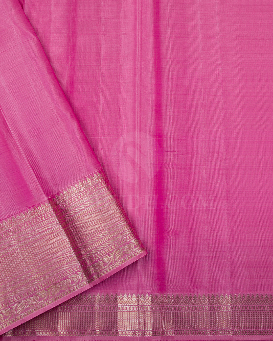 Lilac And Baby Pink Kanjivaram Silk Saree - D519(B)