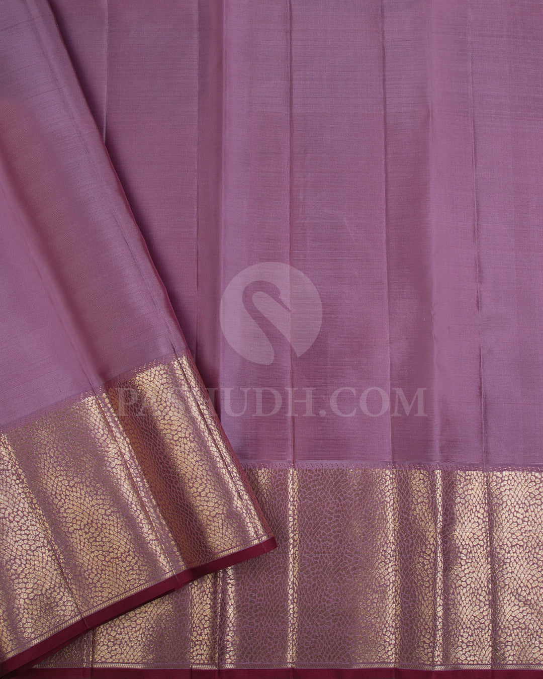 Lavender And Lilac Kanjivaram Silk Saree - DJ322(B)