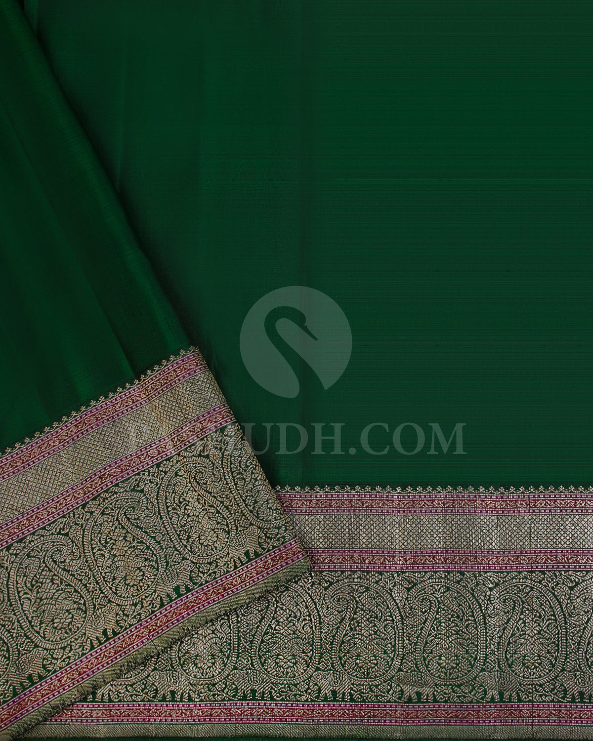 Yellow And Green Kanjivaram Silk Saree - S1205(A)