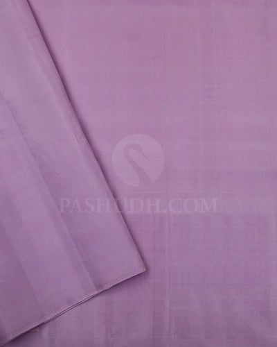 Lavender Soft Silk Saree - C25