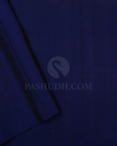 Navy Blue Soft Silk Saree - C26