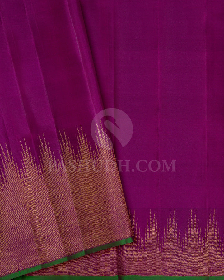 Multicolored Kanjivaram Silk Saree-DJ436(C)