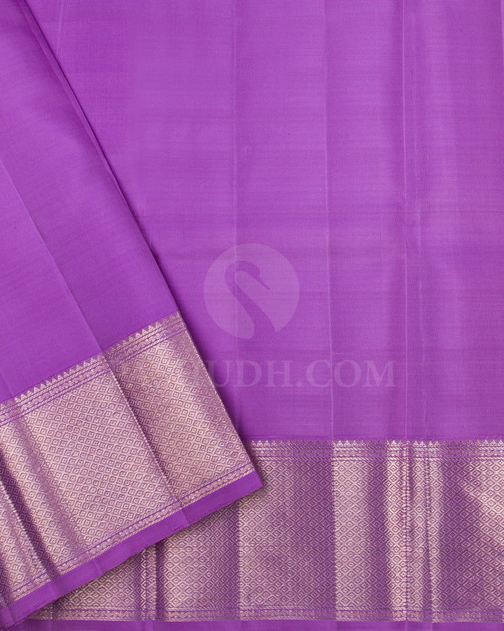 Lavender Kanjivaram Silk Saree - S1244(A)