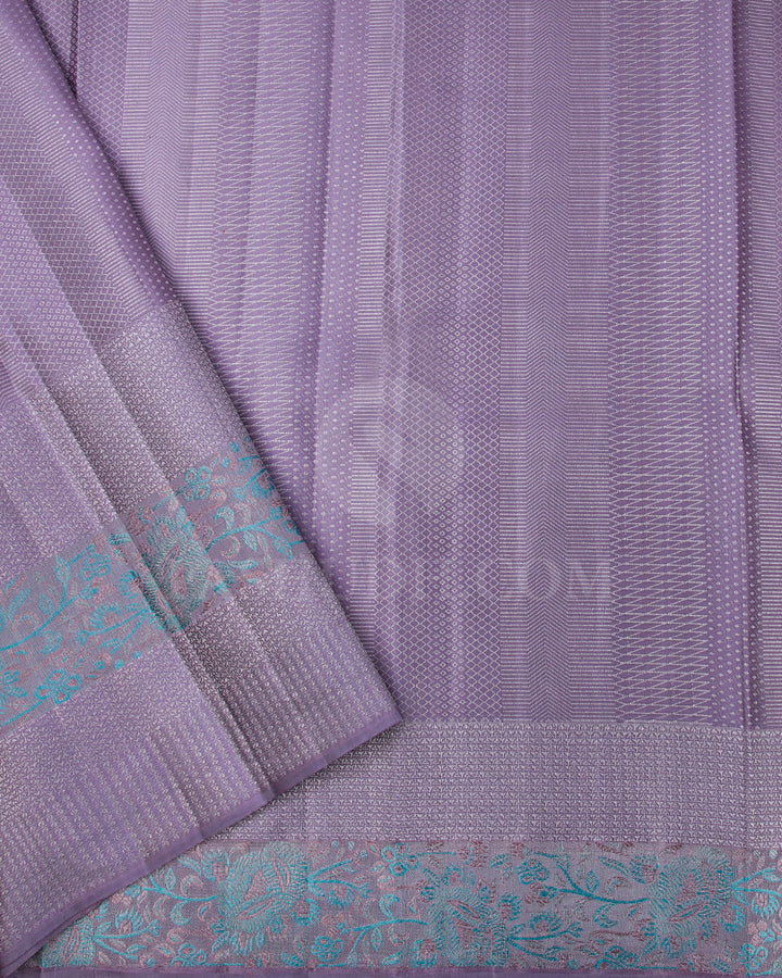 Lavendar Kanjivaram Silk Saree - DT285(A)