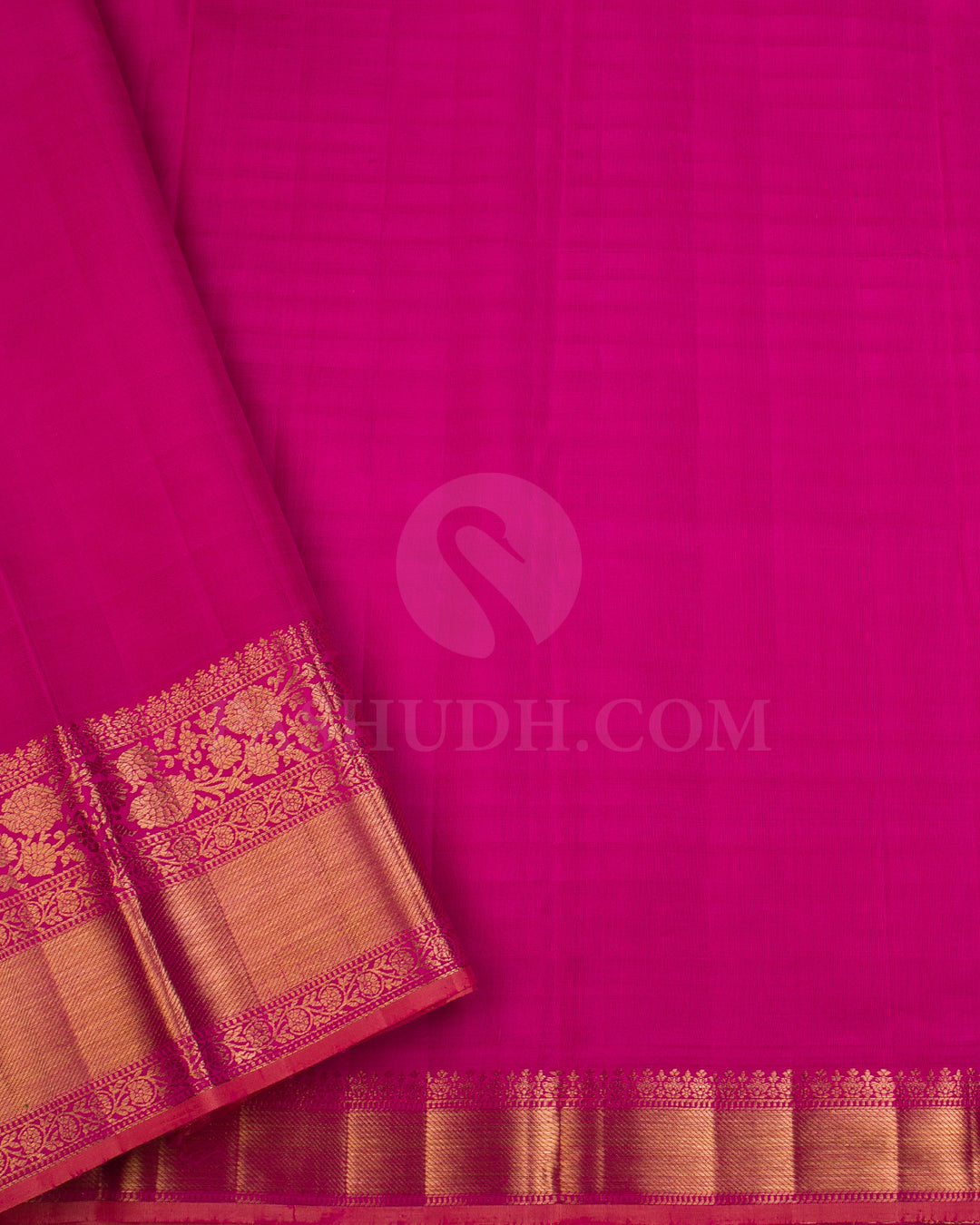 Blouse view of the kanjivaram silk saree 