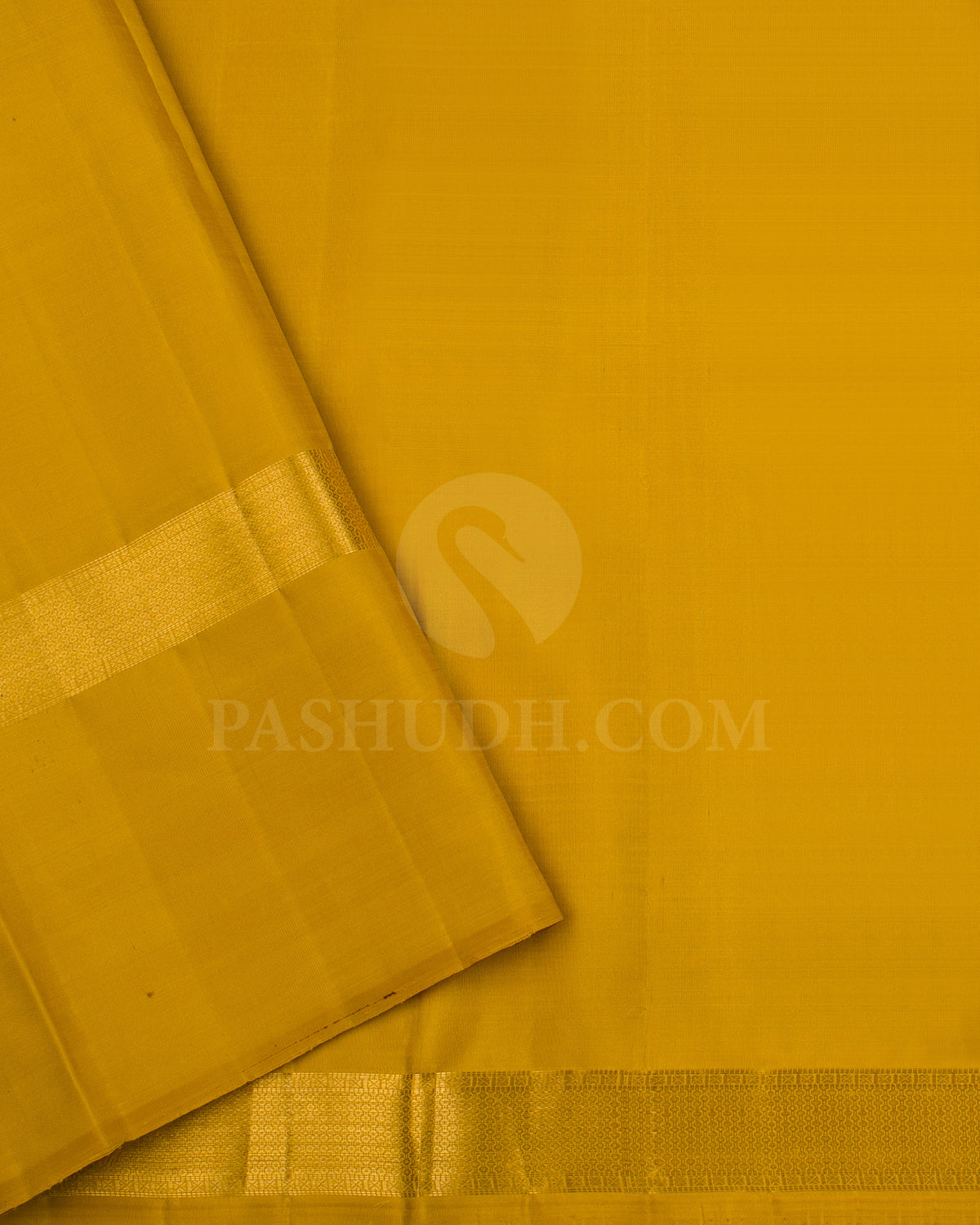 Arakku And Mustard Yellow Traditional Kanjivaram Silk Saree - SVJ9