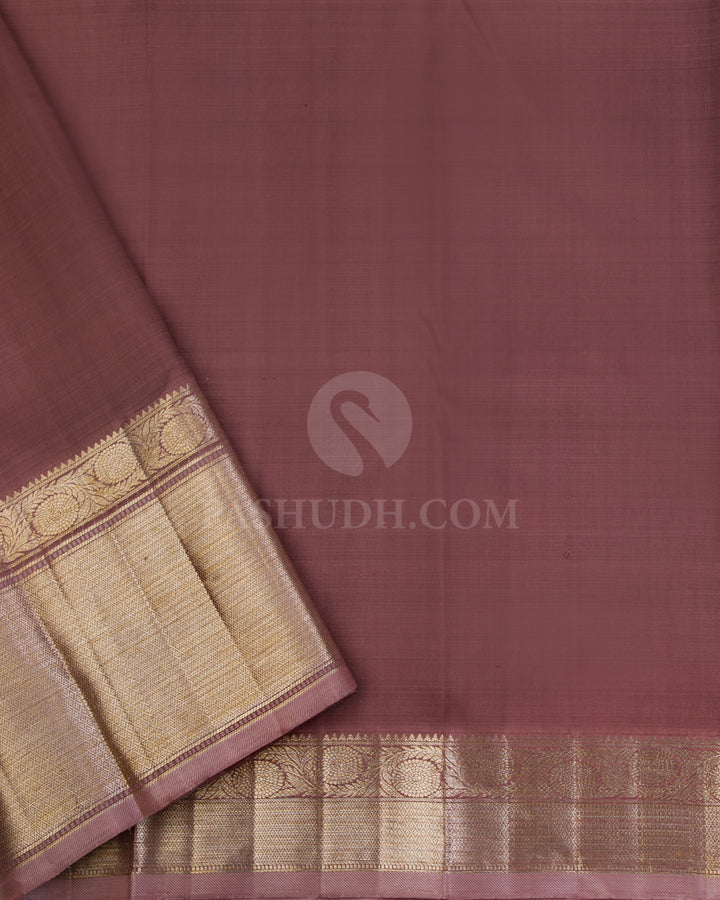 Walnut Brown kanjivaram Silk Saree - S894