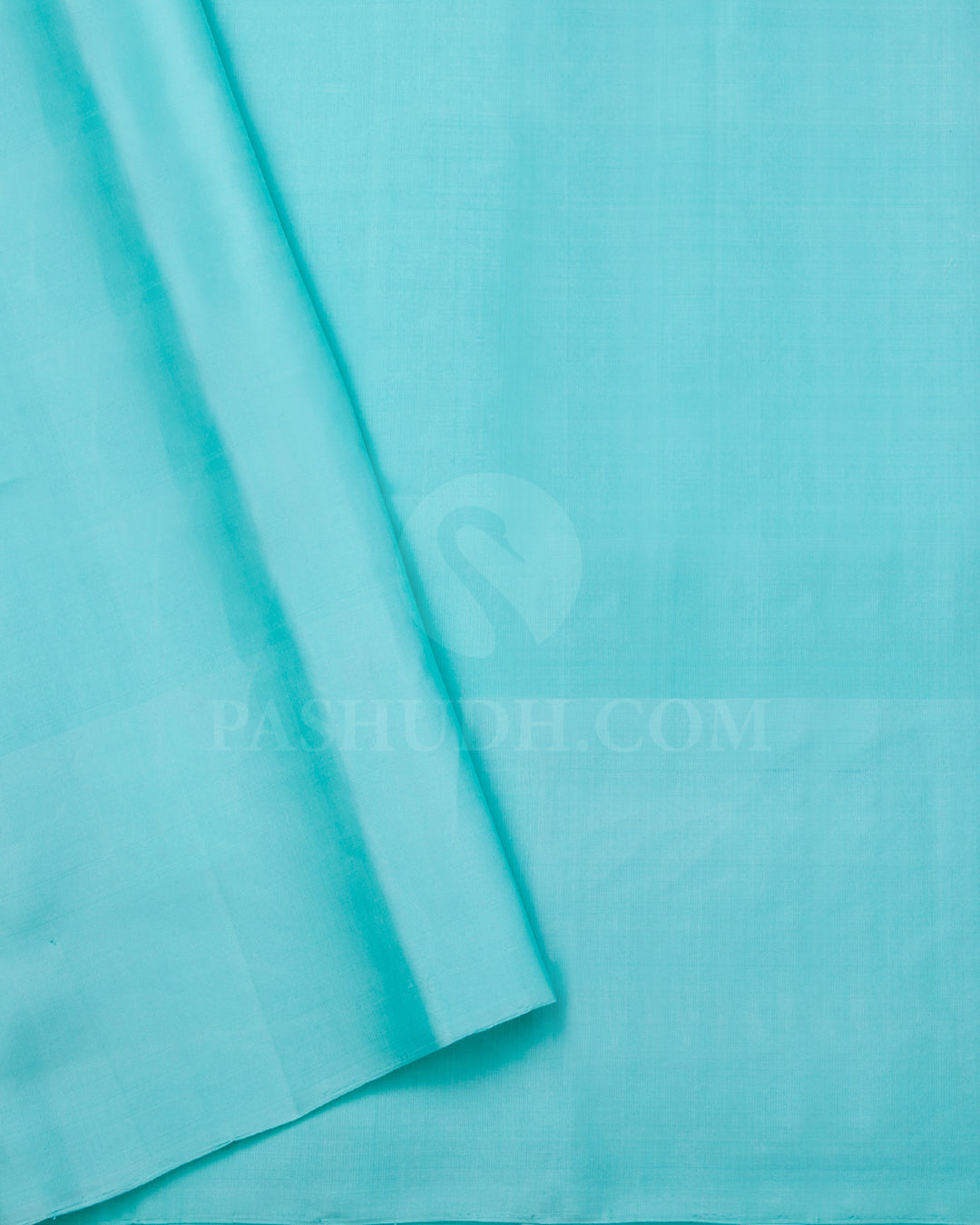 Grey and Sky Blue Soft Silk Saree - C36