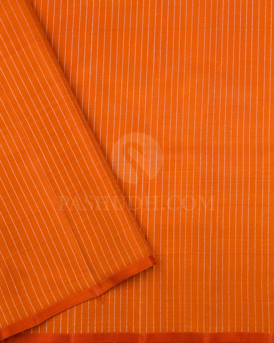 Maroon And Orange Traditional Kanjivaram Silk Saree - S1282(A)