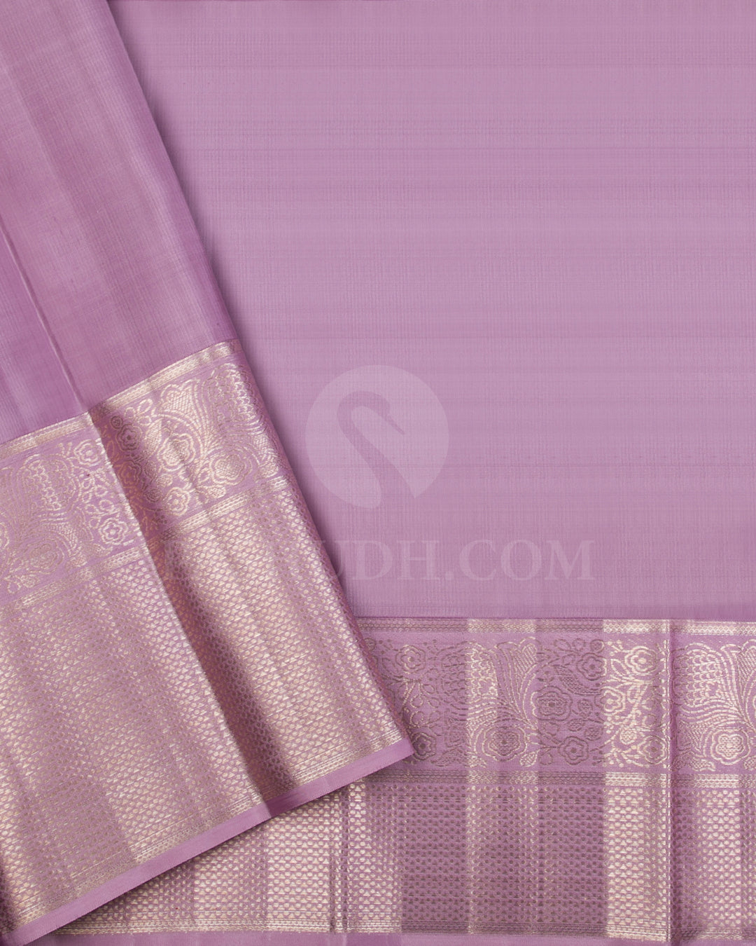 Lavender and Lilac Kanjivaram Silk Saree - DT289(A)