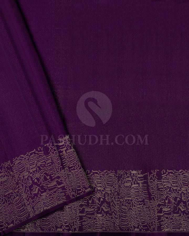 Emerald Green Kanjivaram Silk Saree - DJ332(A)