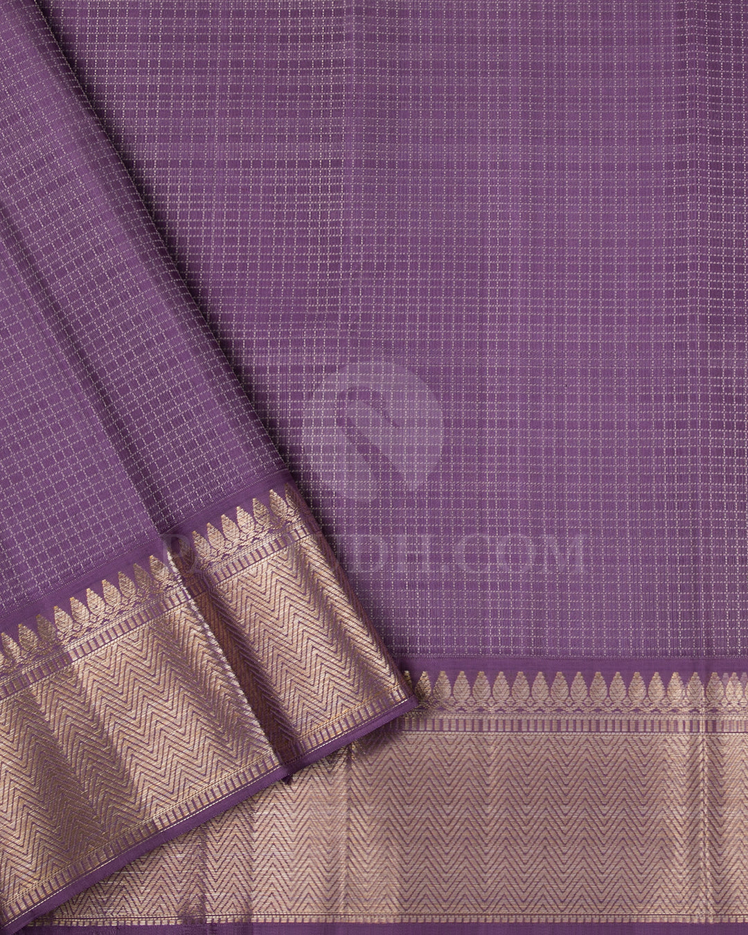 Lavender Kanjivaram Silk Saree - DT284(A)