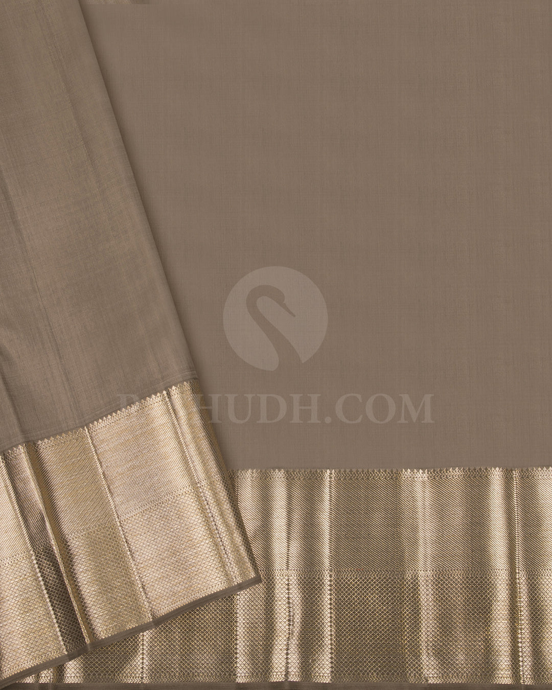 Gold Silver Organza Shimmer Kanjivaram Silk Saree - S1286(B)