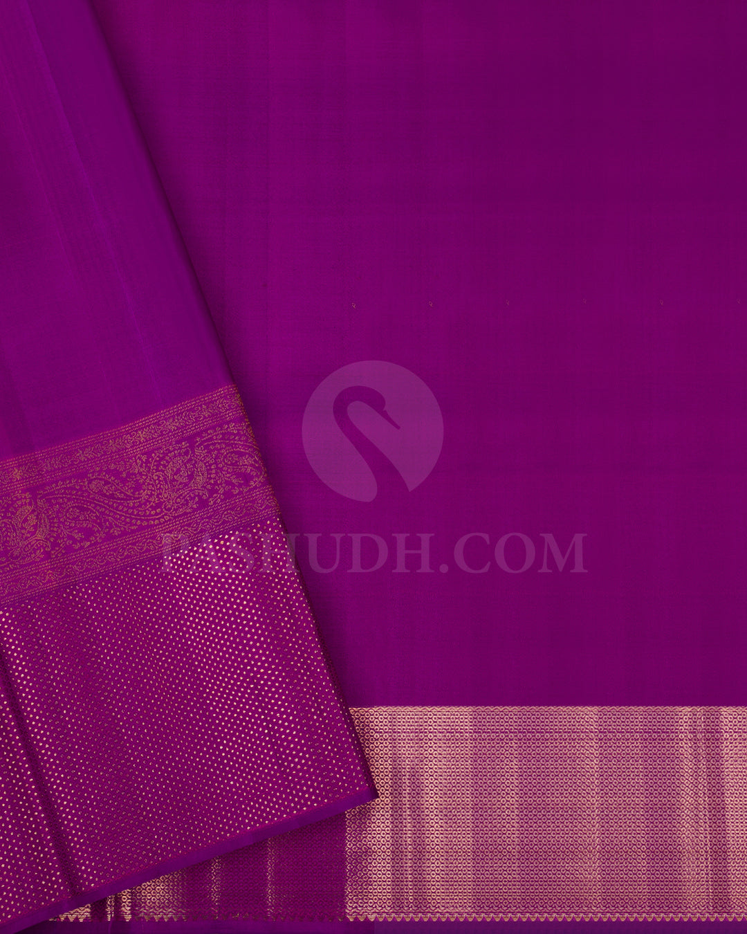 Orange Shot Pink and Magenta Kanjivaram Silk Saree - D587(A)