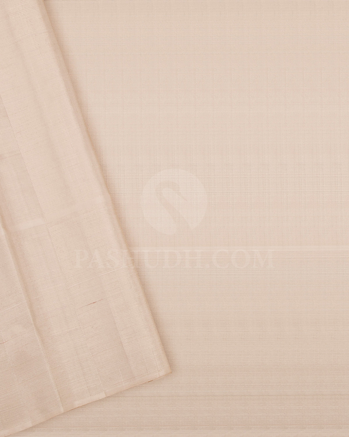 Baby Pink And Cream Shimmer Kanjivaram Silk Saree - S1311(A)