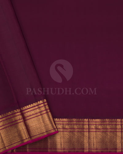 Maroon Kanjivaram Silk Saree - DJ333(A)