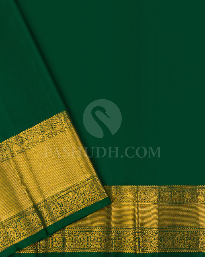 Red Kanjivaram Silk Saree - BKB6