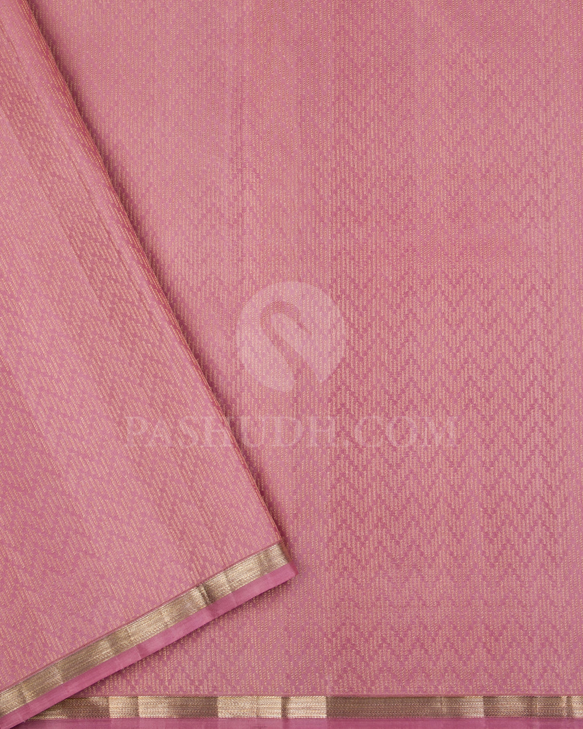 Rasberry Pink Kanjivaram Silk Saree - DT287( C )