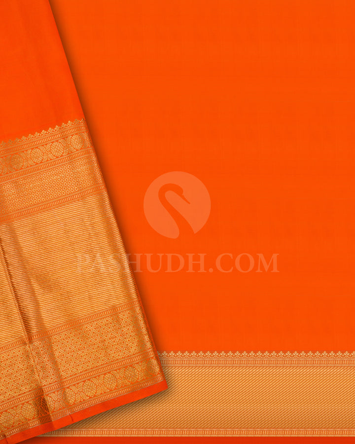 Sky Blue Kanjivaram Silk Saree - BKB3