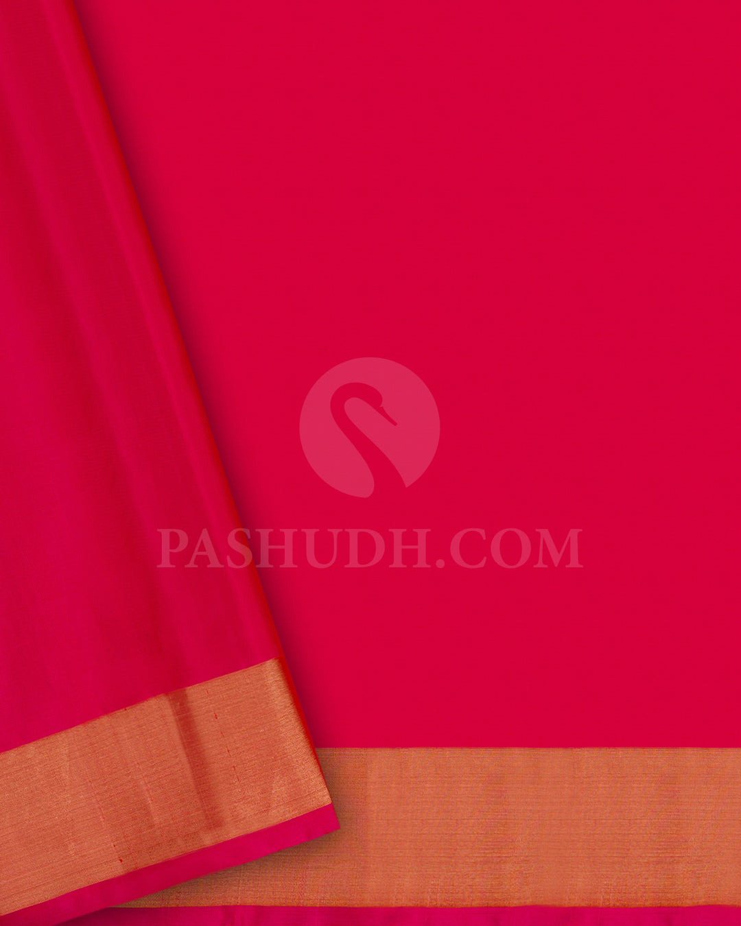 Parrot Green and Rani Pink Soft Silk Saree - AC9