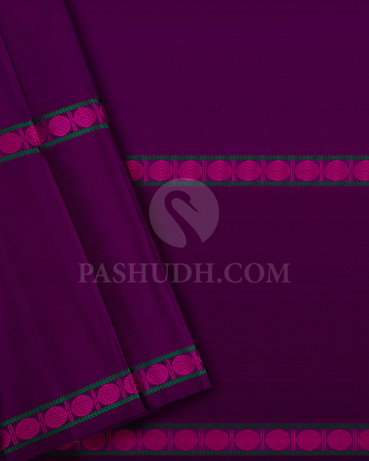 Pastel Shades of Pink, Lavender And Purple Kanjivaram Silk Saree - S1163(D)