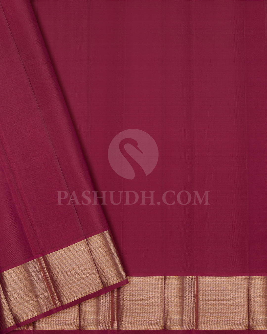 Gold Silver, Punch Pink And Rasberry Pink Shimmer Kanjivaram Silk Saree - DJ349(A)