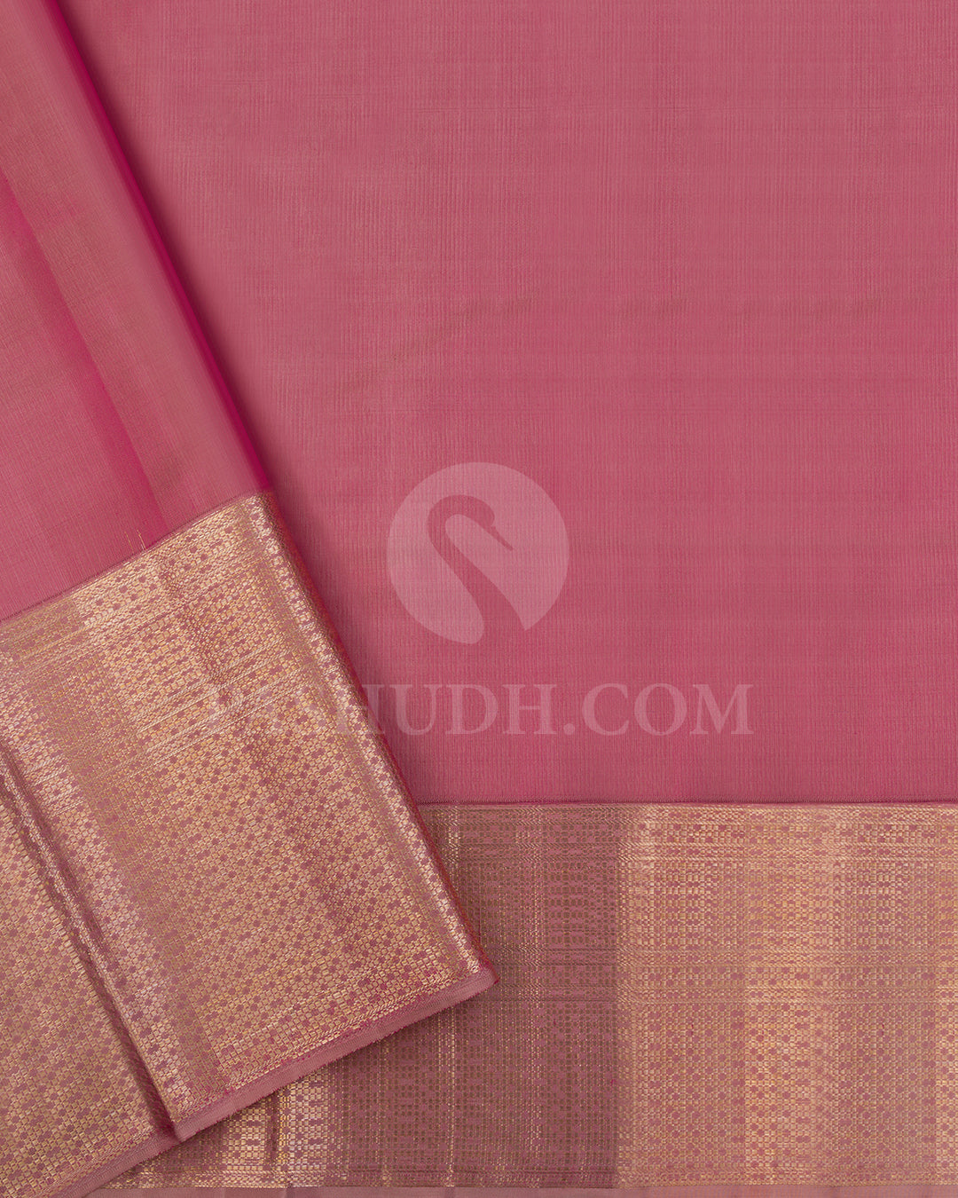 Rasberry Pink And Onion Pink Kanjivaram Silk Saree - DT307(A)