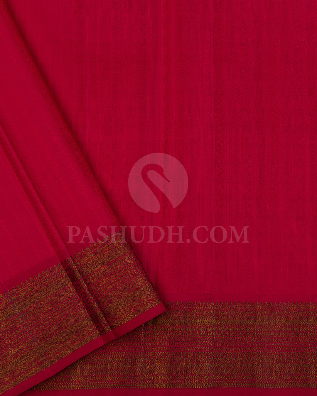 Red Kanjivaram Silk Saree - BKF15