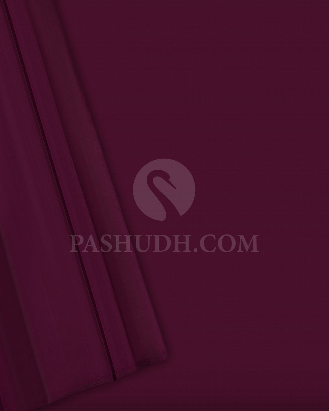 Beige, Baby Pink And Aubergine Borderless Traditional Kanjivaram Silk Saree - SVJ81