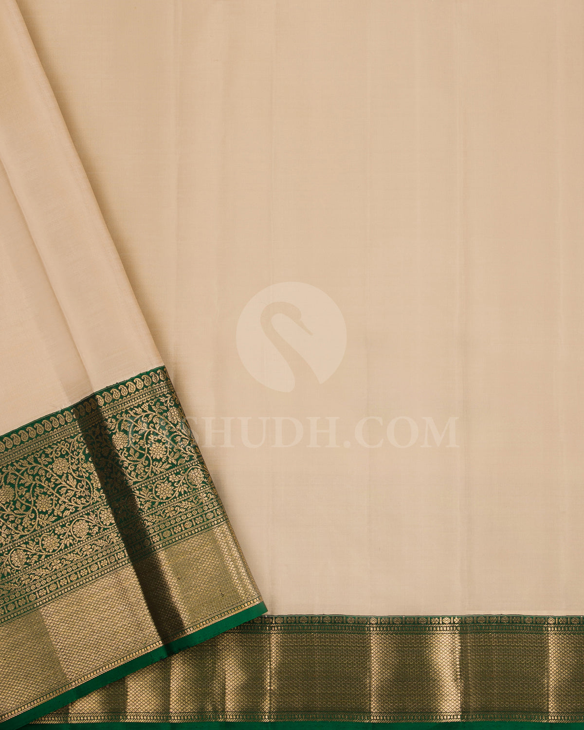 Forest Green Kanjivaram Silk Saree - S1393(A)