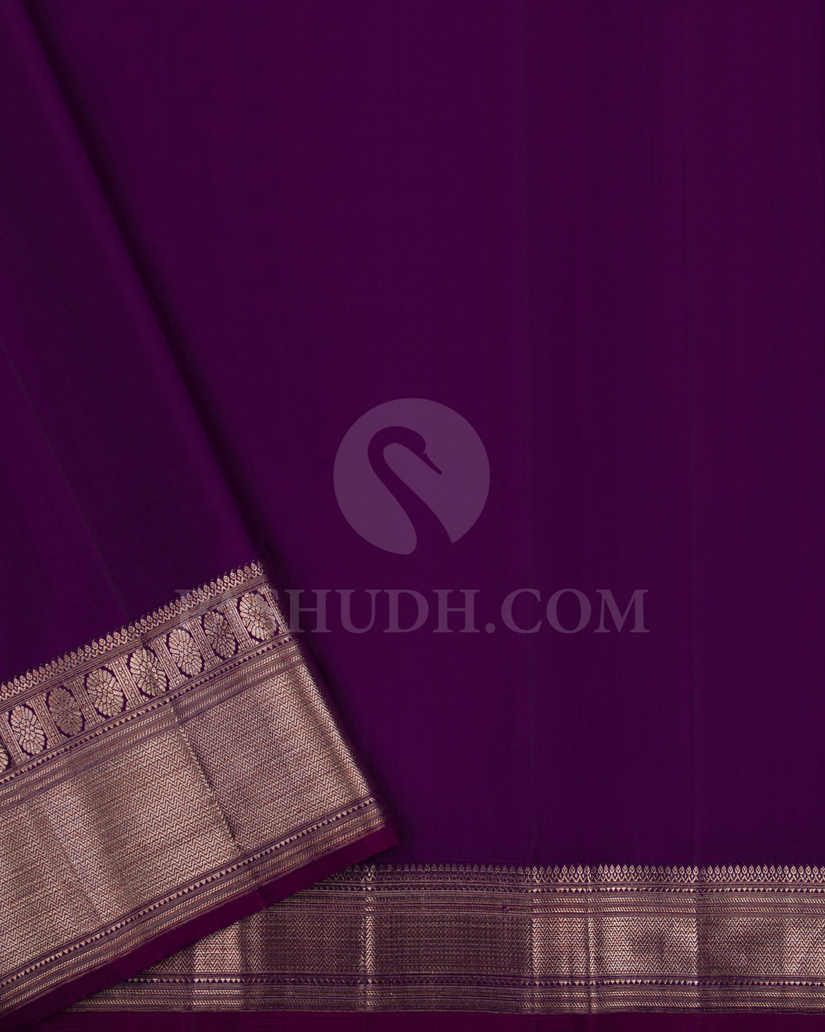 Lavender And Purple Kanjivaram Silk Saree - S1328(B)