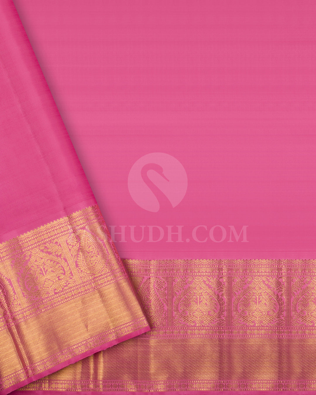 Turquoise Blue And Pink Traditional Kanjivaram Silk Saree - SVJ61