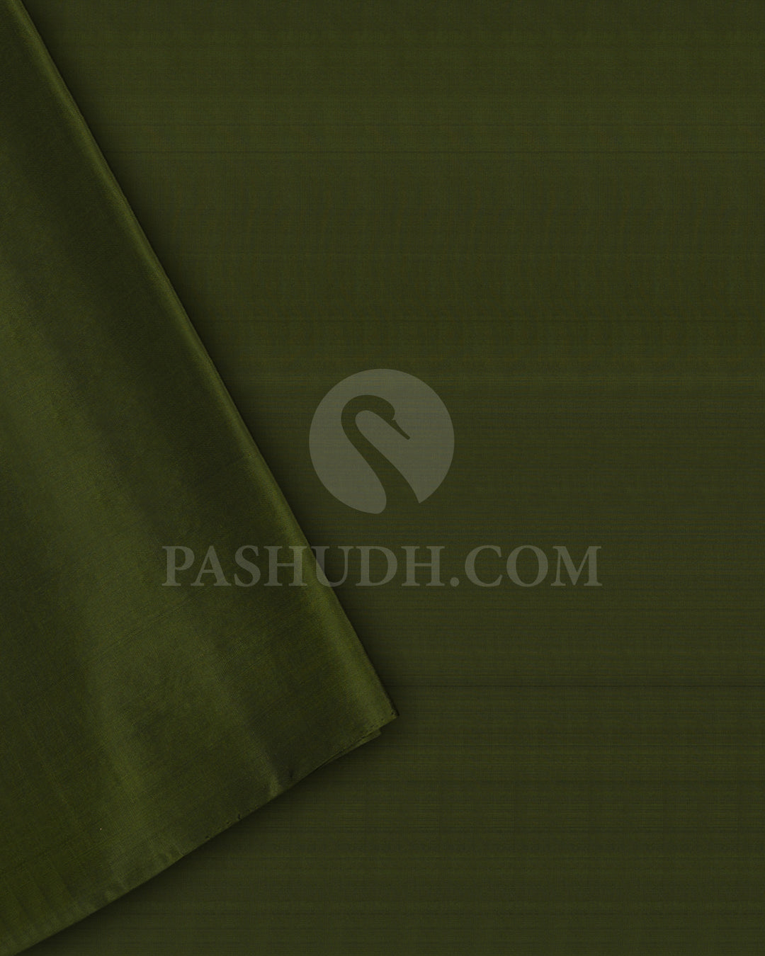 Hopbush Purple and Olive Green Soft Silk Saree - AC31