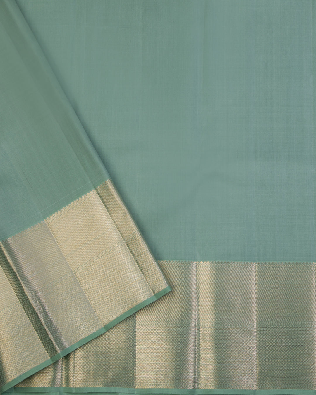 Moss Green kanjivaram Silk Saee - S902