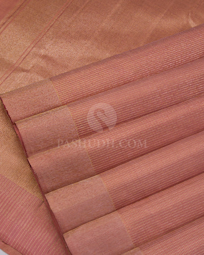 Onion Pink Kanjivaram Silk Saree - S997 - View 4