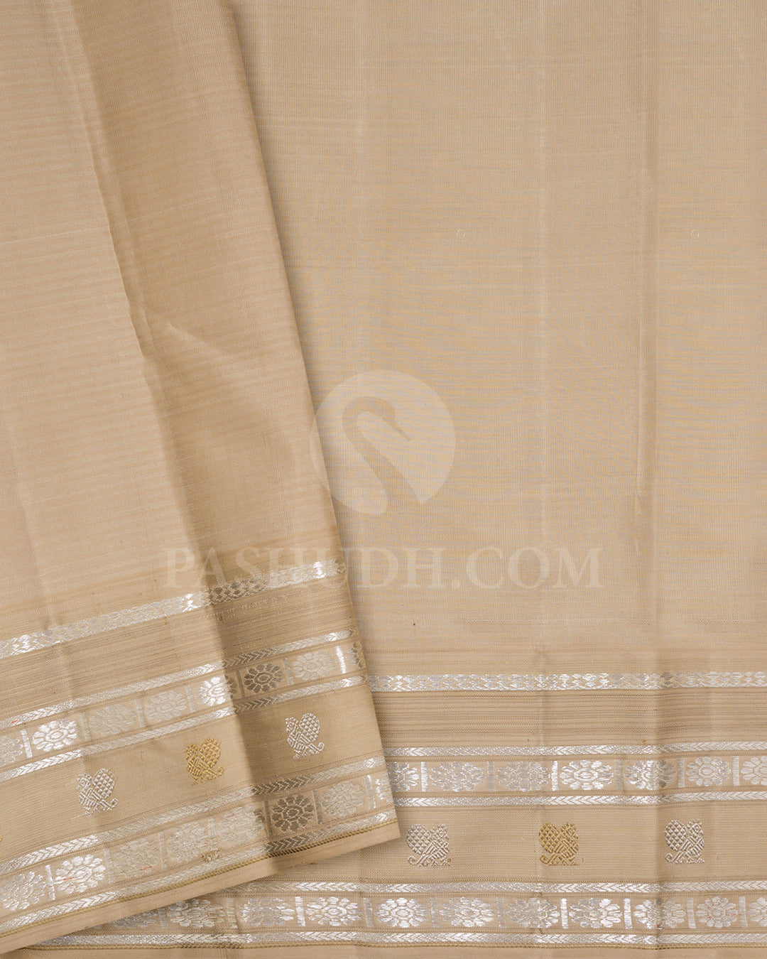 Punch Pink With Beige Bridal Kanjivaram Silk Saree-S1754(A)