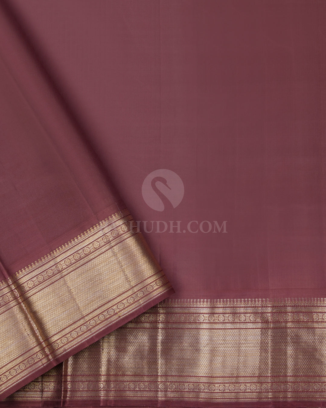 Flamingo Pink Kanjivaram Silk Saree - DJ206 - View 3