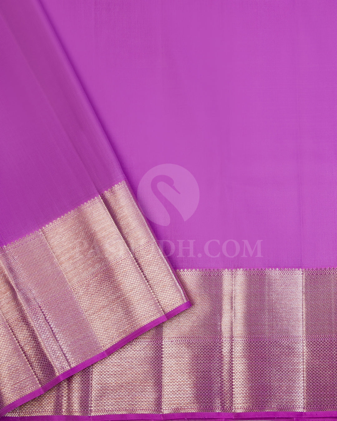 Lavender Kanjivaram Silk Saree with Shimmer - S937