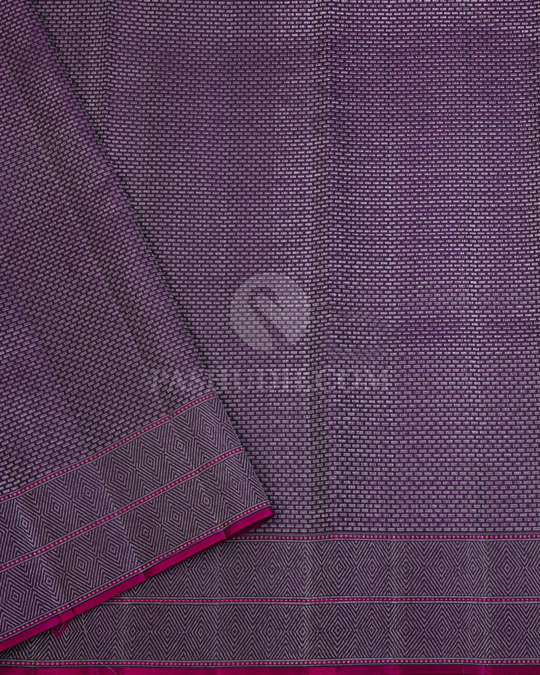 Pale Lavender and Deep Lavender Kanjivaram Silk Saree - DJ264