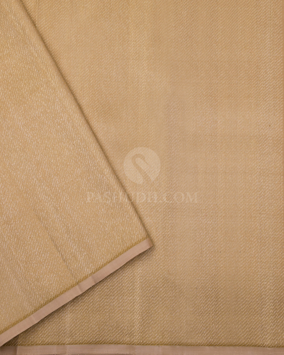 Light Lavender & Khaki Organza Kanjivaram Silk Saree - S747- View 3