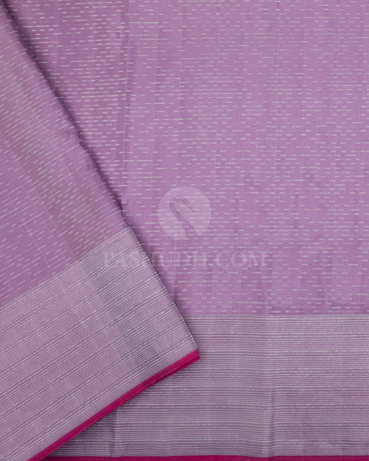 Dark Violet & Lilac Kanjivaram Silk Saree - D507(D) - View 2