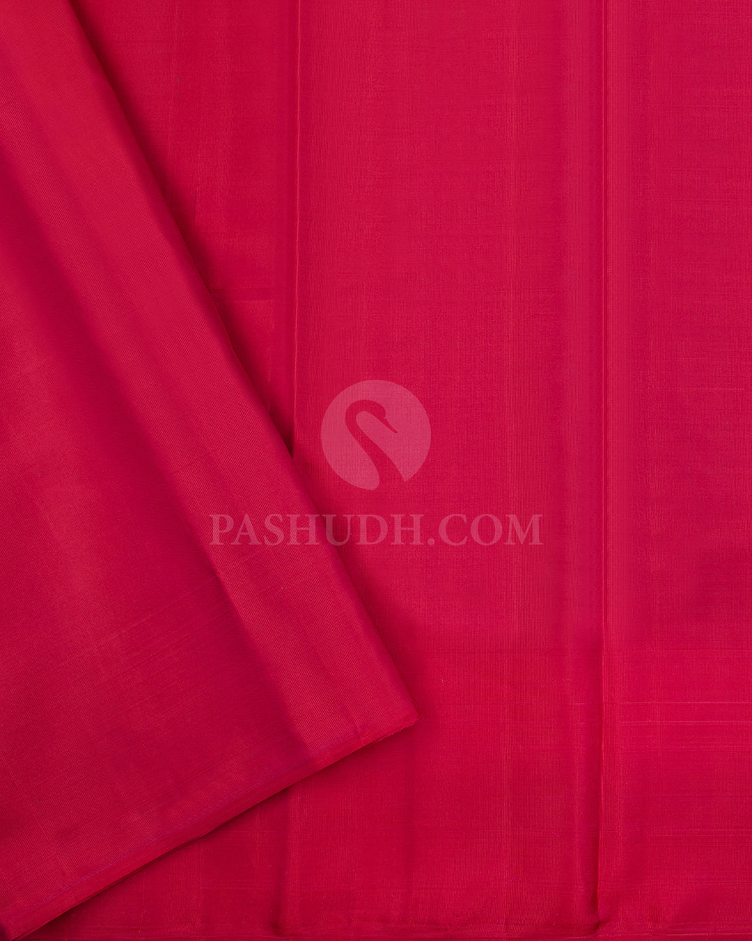 Orangish Pink Kanjivaram Silk Saree - DJ305(A) - View 2