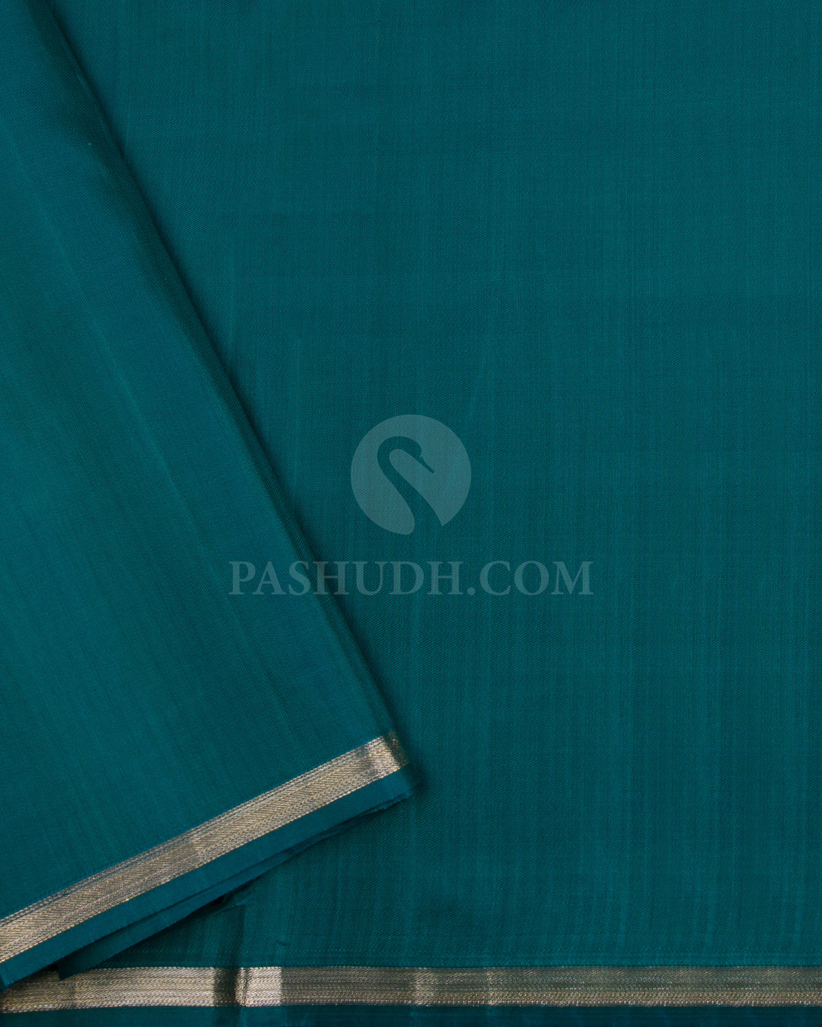 Sky Blue Kanjivaram Silk Saree - DT256(A) - View 2